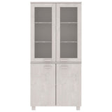 Highboard HAMAR Solid Wood Pine White 3100927
