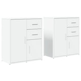 Sideboards 2 pcs White 60x31x70 cm Engineered Wood 3276560