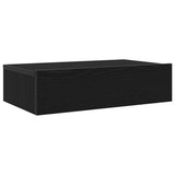 TV Cabinets with LED Lights 2 pcs Black Oak 60x35x15.5 cm 862033