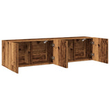 TV Cabinets Wall-mounted 2 pcs Old Wood 80x30x41 cm 857667