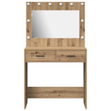 Dressing Table Artisan Oak 78.5 x 41 x 135 cm Engineered Wood 865036