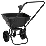 Walk Behind Salt Spreader PVC and Steel 80x46x75 cm 15 L 142965