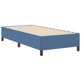 Box Spring Bed Blue 100 x 200 cm Velvet 42006955