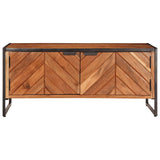 Coffee Table 90x55x40 cm Solid Wood Acacia 376047