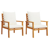 5 Piece Garden Lounge Set with Cushions Solid Wood Acacia 3211804