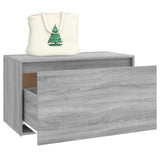 Hall Bench Grey Sonoma Engineered Wood Medium Entryway Bench 816048