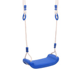 Swing Seats with Ropes 2 pcs Blue 37x15 cm Polyethene 92307