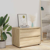 Storage Cabinet Sonoma Oak 80 x 48 x 57 cm Engineered Wood 888819