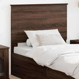 Headboard Brown Oak 100 cm Engineered Wood 887678