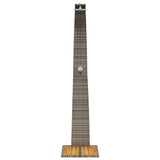 Outdoor Shower Grey 55x60x224 cm Poly Rattan and Acacia Wood 368210