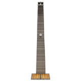 Outdoor Shower Grey 55x60x224 cm Poly Rattan and Acacia Wood 368210