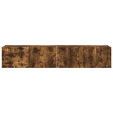 TV Wall Cabinet 2 pcs Smoked Oak 78.5 x 31 x 29.5 cm 892220