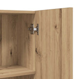 Washing Machine Cabinet Artisan Oak 64x25.5x190 cm 856647