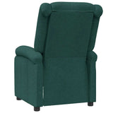 Recliner Chair Dark Green Fabric 342424