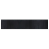 Rug Rectangular Black100x500 cm Bamboo 376960