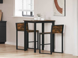 Standing Bar Table Engineered Wood 892670