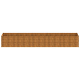 Garden Raised Bed 479x100x69 cm Corten Steel 152006