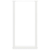 Bar Table Legs U-Shaped 2 pcs White 40x cm Steel 4013217