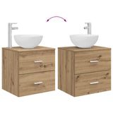 Bathroom Cabinet Set 3 pcs Artisan Oak 49.5 x 35 x 63 cm 3405802