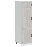 Kitchen Cupboard Lucca Grey Sonoma Engineered Wood 853873