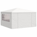 Professional Party Tent with Side Walls 4x4 m White 90 g/m 48525