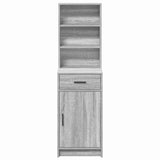 Highboard Grey Sonoma 40 x 40.5 x 135 cm Engineered Wood 865078
