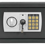 Digital Safe with Lock Dark grey 42 x 37 x 20 cm Steel 42011317