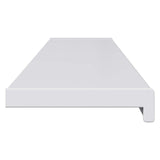 Window Sill White 120 x 20 x 4.5 cm PVC 42046795