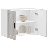 Kitchen Wall Cabinet "Porto" Grey Sonoma Engineered Wood 854073