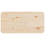 Coffee Table Natural 80 x 39.5 x 33.5 cm Solid pine wood 873520