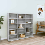 CD Cabinet Grey Sonoma 100x23x89.5 cm Engineered Wood 815484