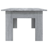 ZNTS Coffee Table Grey Sonoma 100x60x42 cm Engineered Wood 815427