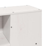 Bed Frame without Mattress White 120x200 cm Solid Wood Pine 3323420
