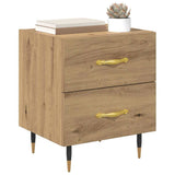 Bedside Cabinet with Drawer 2 pcs Artisan Oak 40 x 35 x 47.5 cm 881980