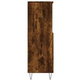 Highboard Smoked Oak 60x36x110 cm Engineered Wood 831489