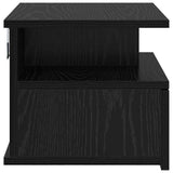 Floating Nightstand with Drawer 2 pcs Black Oak 40 x 31 x 28 cm 871757