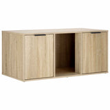 Cat Crate Furniture Sonoma Oak 100 x 49 x 45 cm Engineered Wood 8014761