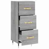 Sideboard Grey Sonoma 34.5x34x90 cm Engineered Wood 828586