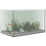 Aquarium with Storage Transparent 50 x 30 x 30 cm Glass 42020382