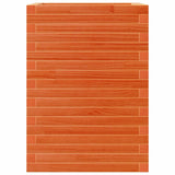Garden Planter Wax Brown 50x50x68.5 cm Solid Wood Pine 3282466