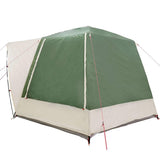 Camping Tent Cabin with Roof Green 420 x 420 x 227 cm Polyester 42001026