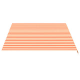 Replacement Fabric for Awning Yellow and Orange 4.5x3.5 m 312020