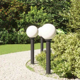 Bollard Lights 3 pcs 80 cm Black IP44 4006112