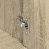 Sideboard Sonoma Oak 88x30x70 cm Engineered Wood 800678