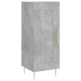 Sideboard Concrete Grey 34.5x34x90 cm Engineered Wood 830432