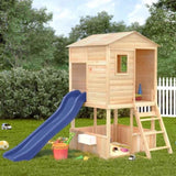 Outdoor Playset Solid Wood Fir 3376141