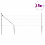 Welded Wire Fence with Spikes 25 x 0.4 m 3350794