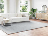 Anti-Slip Faux Rabbit Fur Rug OLITE Grey 240 x 340 cm Polyester 42021684