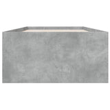 Bed Frame without Mattress Concrete Grey 90x190 cm Single 3280975