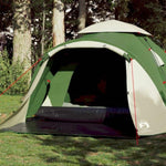 ZNTS Camping Tent Dome 3-Person Green Quick Release 4004226